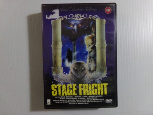 Stage fright dvd 1986 - fright,