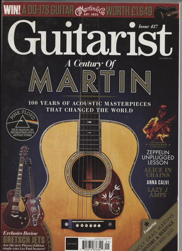 Guitarist september 2018 - guitarist,